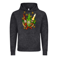 Vintage Black beer bottle party set for christmas Vintage Hoodie - AdoDesignShop