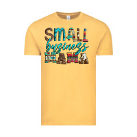 Vintage Mustard small business mama leopard turquoise aztec serape cowhide Vintage Tee - Artiststas