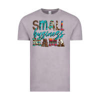 Vintage Zinc small business mama leopard turquoise aztec serape cowhide Vintage Tee - Artiststas