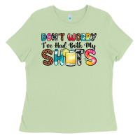 Matcha don t worry i ve had both my shots Ladies Tee - Zillion Design Studio
