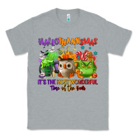 Heather Grey Hallothanksmas Classic Tee - NancyCooperArtShop