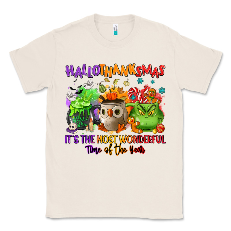 Hallothanksmas Classic Tee by NancyCooperArtShop | Teevron