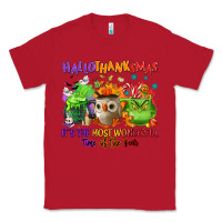Red Hallothanksmas Classic Tee - NancyCooperArtShop