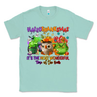 Seafoam Hallothanksmas Classic Tee - NancyCooperArtShop