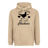 Mushroom Just A Girl Who Love Chickens Heavyweight Hoodie - Bettercallsaul