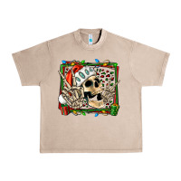 French Oak Christmas happy skeleton Urban Heavy Tee - Jasminsmagicworld