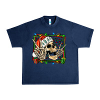 Navy Christmas happy skeleton Urban Heavy Tee - Jasminsmagicworld