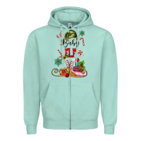 Seafoam baby elf Zipper Hoodie - MaliasSmallBusiness