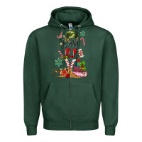 Sports Green baby elf Zipper Hoodie - MaliasSmallBusiness