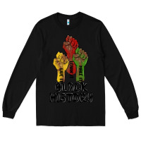 Black black history malia Long Sleeve Tee - MaliasSmallBusiness
