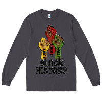 Smoke black history malia Long Sleeve Tee - MaliasSmallBusiness