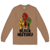 Toasted Coconut black history malia Long Sleeve Tee - MaliasSmallBusiness