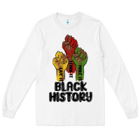 White black history malia Long Sleeve Tee - MaliasSmallBusiness
