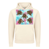 Vintage Artic dinosaur stegosaurus Vintage Hoodie - Artiststas