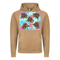 Vintage Camel dinosaur stegosaurus Vintage Hoodie - Artiststas