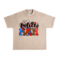 French Oak police mom Urban Heavy Tee - AdoDesignShop