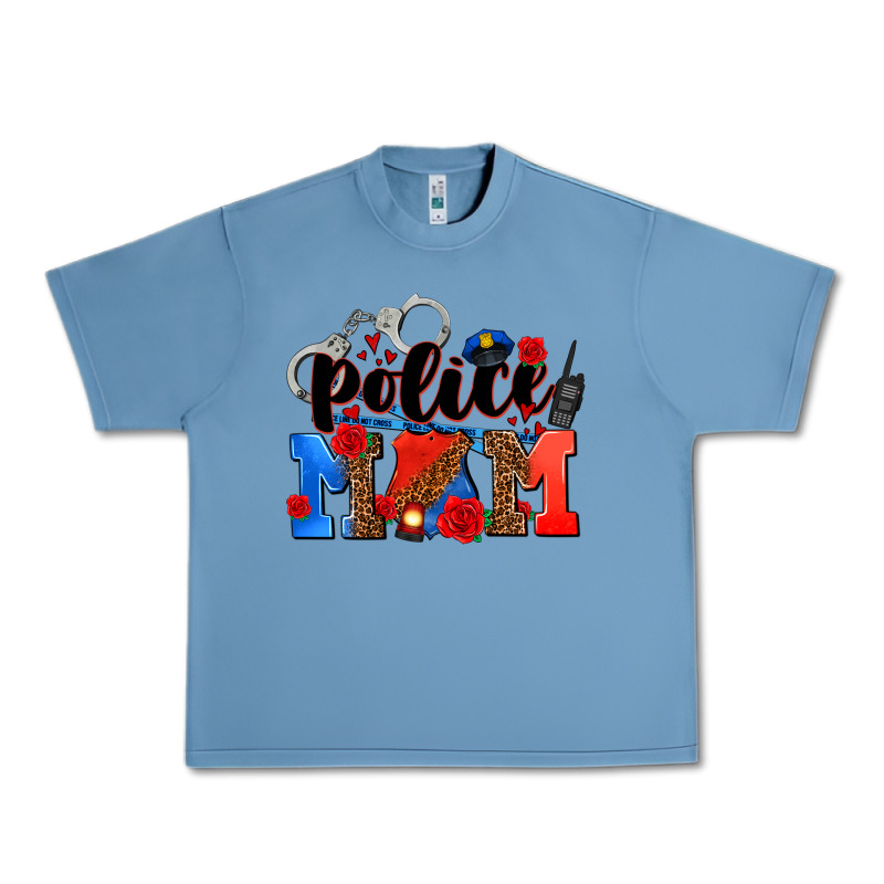 Police Mom Urban Heavy Tee by AdoDesignShop | Teevron