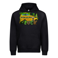Black Loads of luck School bus Urban Hoodie - CowGirlArtShop