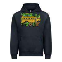 Navy Loads of luck School bus Urban Hoodie - CowGirlArtShop