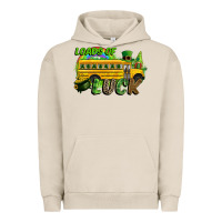 Pigment French Oak Loads of luck School bus Urban Hoodie - CowGirlArtShop