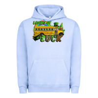 Pigment Grape Ice Loads of luck School bus Urban Hoodie - CowGirlArtShop