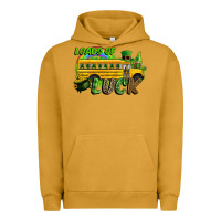 Pigment Peanut Butter Loads of luck School bus Urban Hoodie - CowGirlArtShop