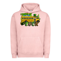 Pigment Salmon Loads of luck School bus Urban Hoodie - CowGirlArtShop