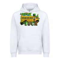 White Loads of luck School bus Urban Hoodie - CowGirlArtShop