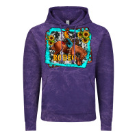 Cloud Purple western rodeo Vintage Hoodie - JahusDesignShop