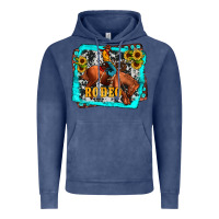 Vintage Denim western rodeo Vintage Hoodie - JahusDesignShop