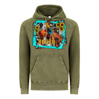 Vintage Olive western rodeo Vintage Hoodie - JahusDesignShop