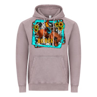 Vintage Zinc western rodeo Vintage Hoodie - JahusDesignShop