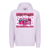 Lilac Breast Cancer coffee cups Premium Hoodie - NancyCooperArtShop