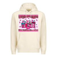 Tofu Breast Cancer coffee cups Premium Hoodie - NancyCooperArtShop