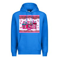 True Royal Breast Cancer coffee cups Premium Hoodie - NancyCooperArtShop