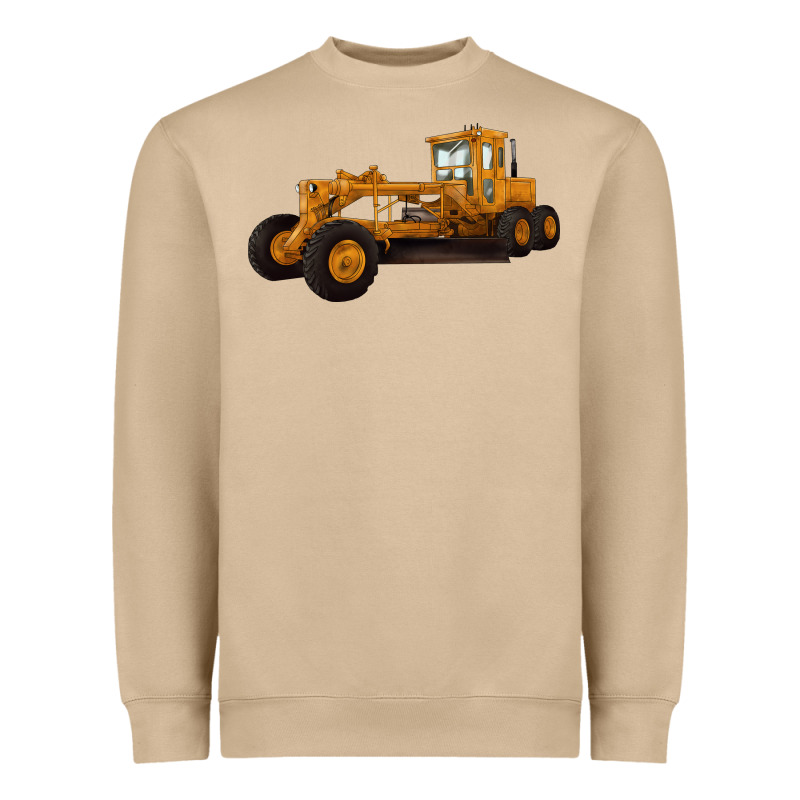 Motor Grader Heavyweight Sweatshirt by LillyAllenDesigns | Teevron