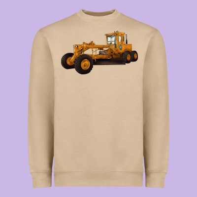 Motor Grader Heavyweight Sweatshirt Designed By Lillyallendesigns