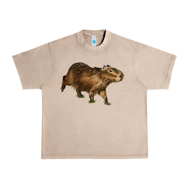 Capybara Urban Heavy Tee by LillyAllenDesigns | Teevron
