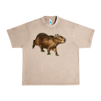 French Oak Capybara Urban Heavy Tee - LillyAllenDesigns