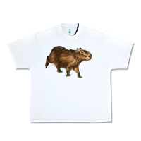 White Capybara Urban Heavy Tee - LillyAllenDesigns