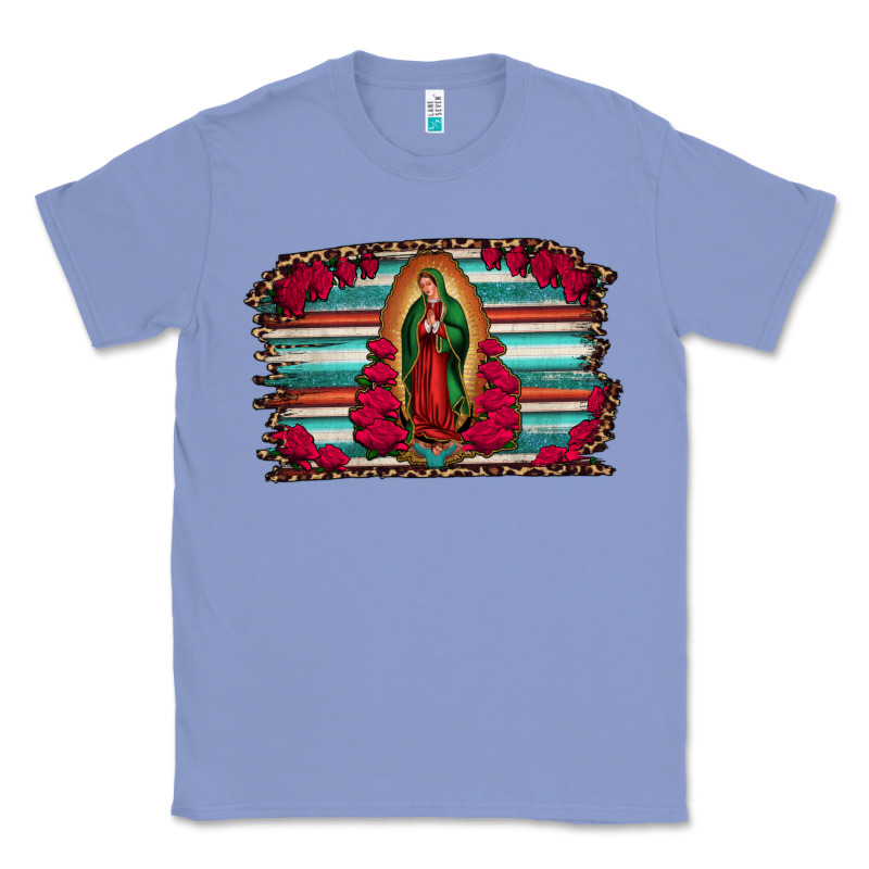 Lady Of Guadalupe Serape And Roses Classic Tee by Jasminsmagicworld | Teevron
