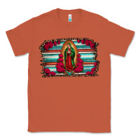 Copper lady of guadalupe serape and roses Classic Tee - Jasminsmagicworld