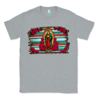Heather Grey lady of guadalupe serape and roses Classic Tee - Jasminsmagicworld