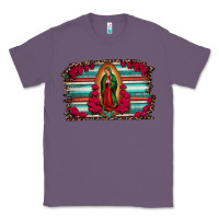 Lavender lady of guadalupe serape and roses Classic Tee - Jasminsmagicworld