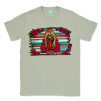 Matcha lady of guadalupe serape and roses Classic Tee - Jasminsmagicworld