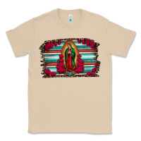 Mushroom lady of guadalupe serape and roses Classic Tee - Jasminsmagicworld