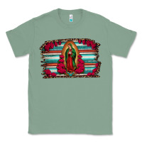 Sage lady of guadalupe serape and roses Classic Tee - Jasminsmagicworld