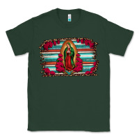 Sports Green lady of guadalupe serape and roses Classic Tee - Jasminsmagicworld