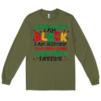 Army Green black  lifetime Long Sleeve Tee - MaliasSmallBusiness