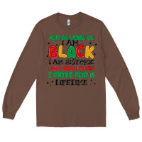 Chestnut black  lifetime Long Sleeve Tee - MaliasSmallBusiness